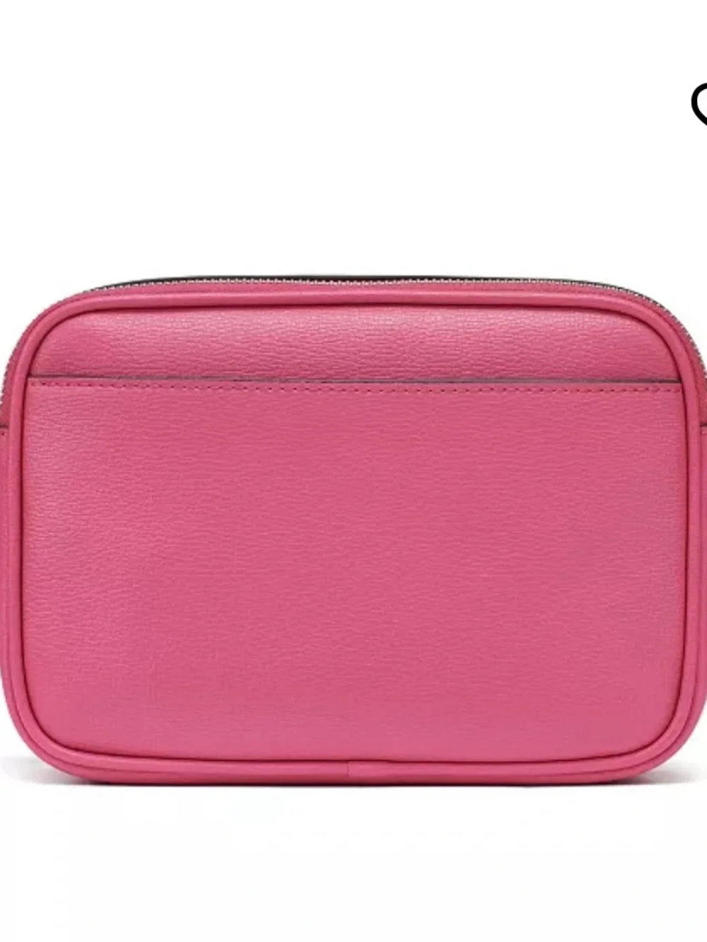 Karl Lagerfeld Hot Pink Crossbody Maybelle Bag with Karl & Choupette Charm